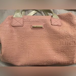 Juicy Couture Blush Pink Weekender Bag